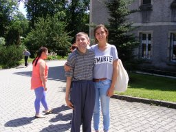 Wizyta międzynarodowej grupy młodzieży w Domu Pomocy Społecznej w Podzamku w ramach ŚDM Kraków 2016r